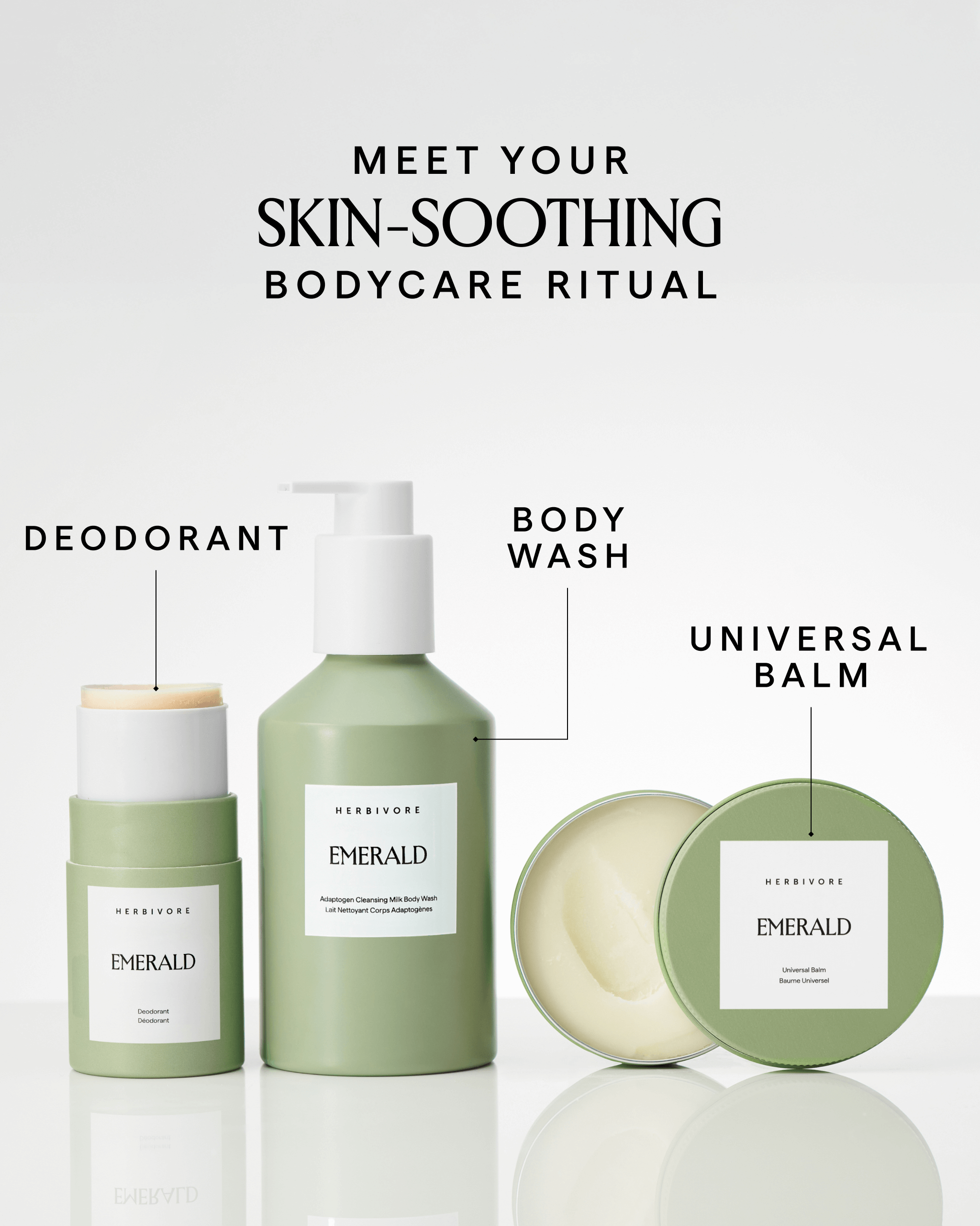 EMERALD Adaptogen Cleansing Milk Body Wash