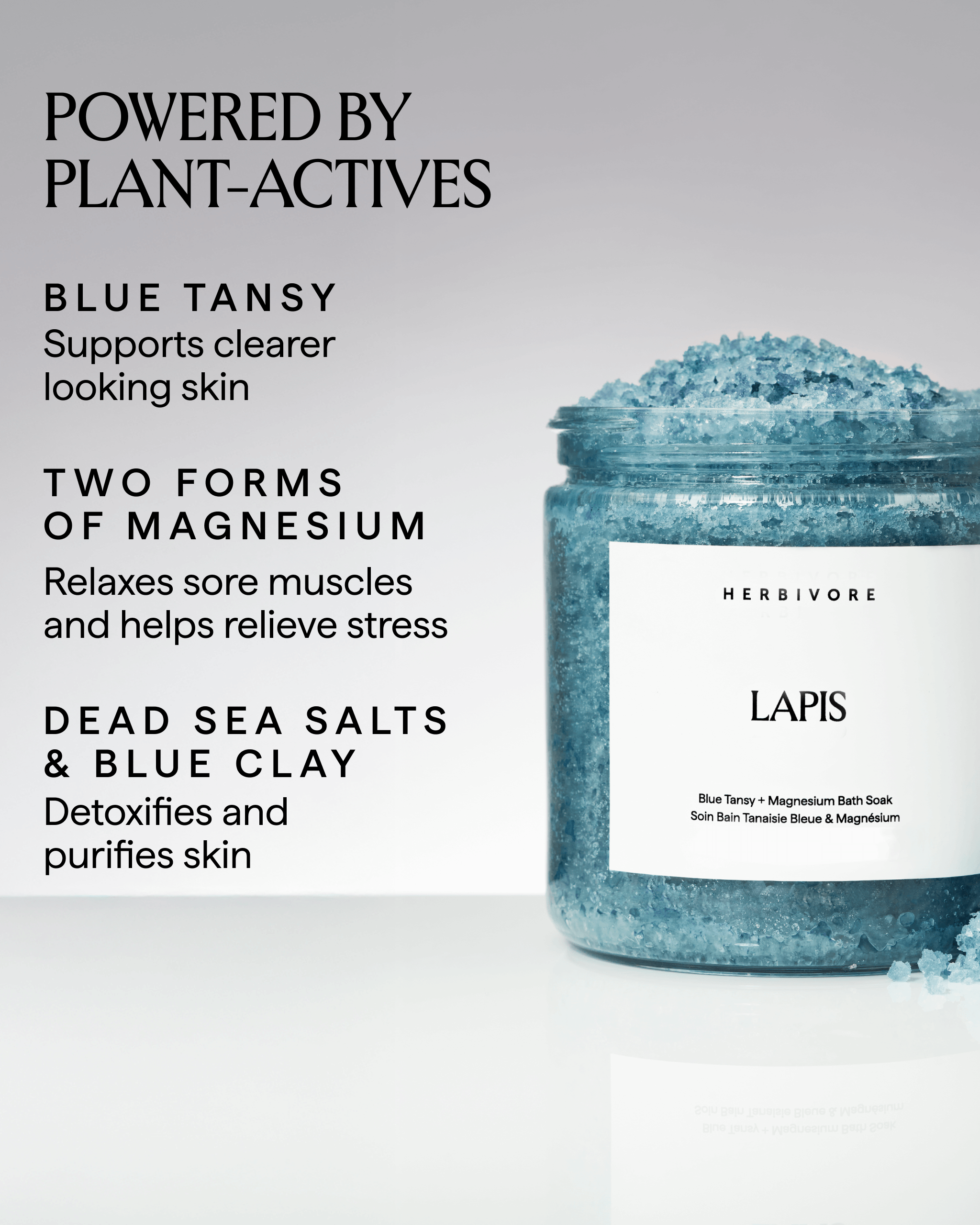 LAPIS Blue Tansy + Magnesium Bath Soak