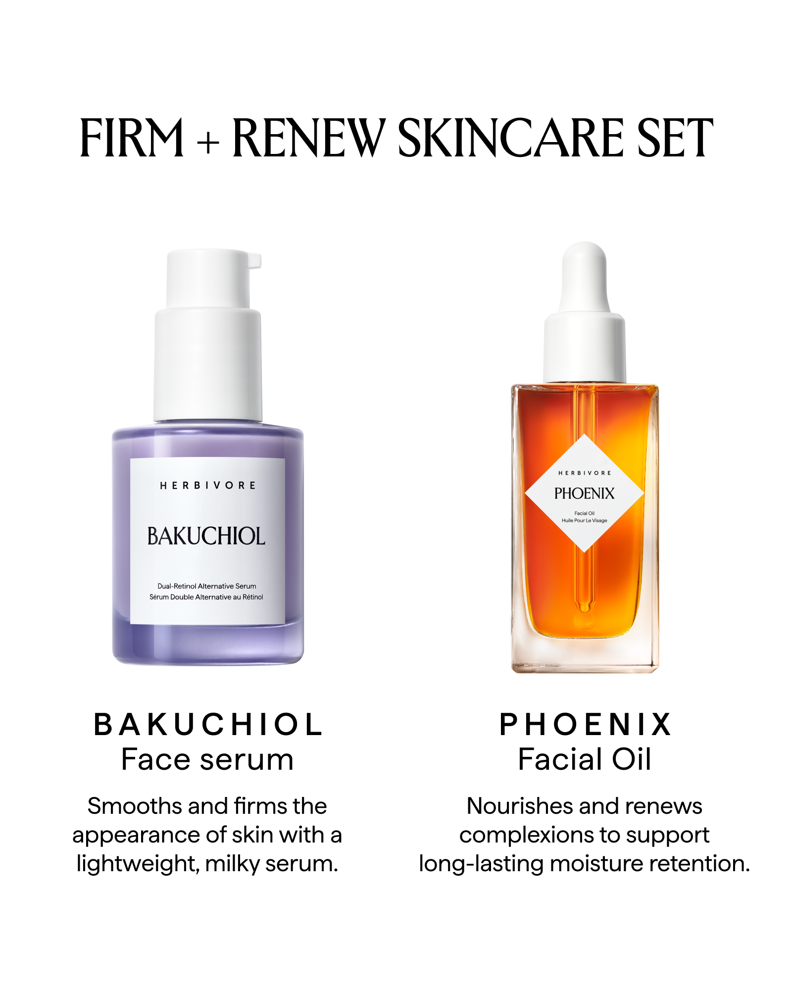 FIRM+RENEW Skincare Set