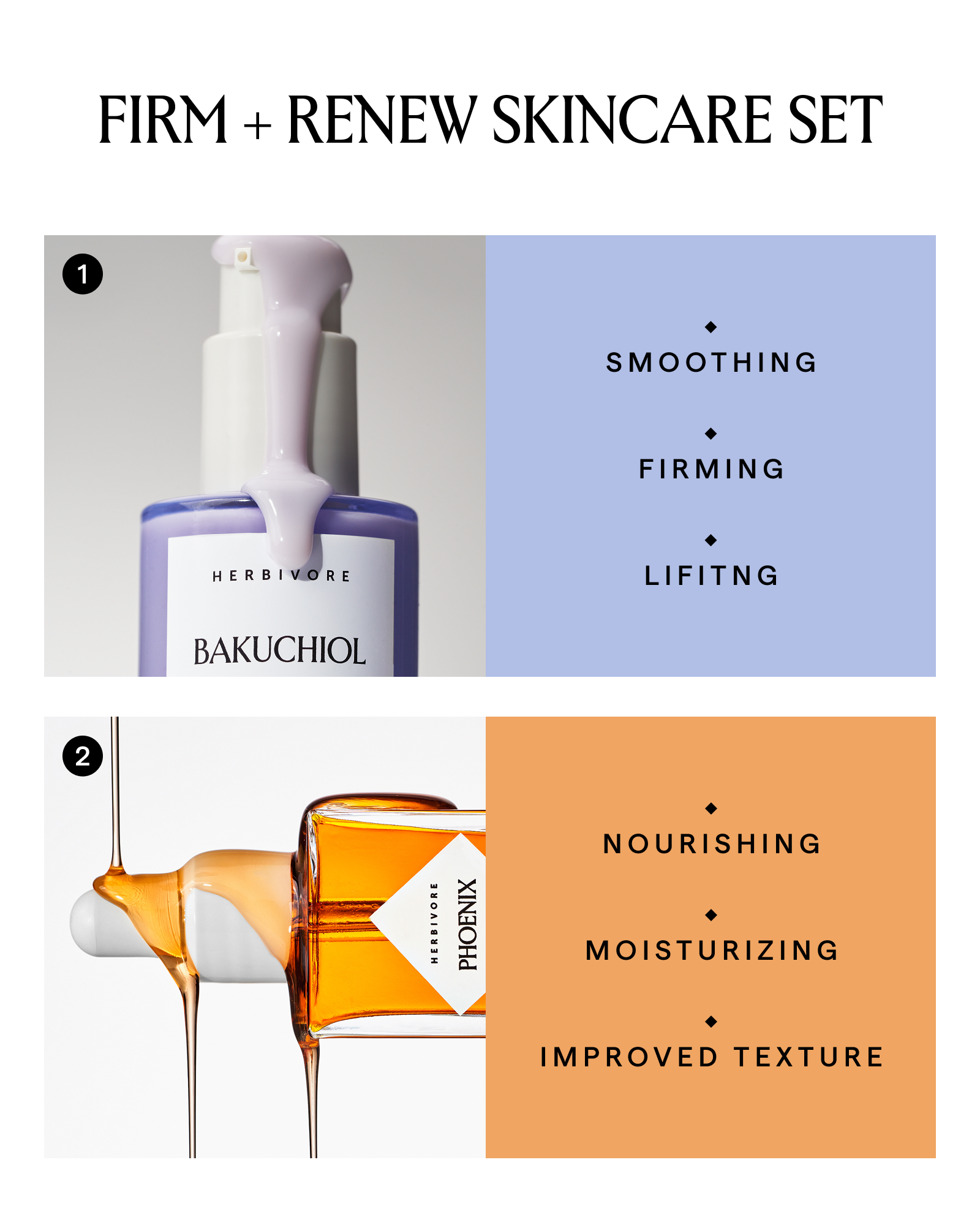 FIRM+RENEW Skincare Set