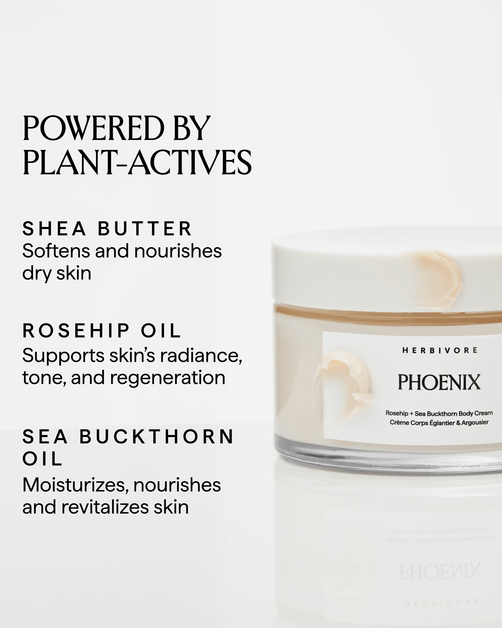 PHOENIX Rosehip + Sea Buckthorn Body Cream