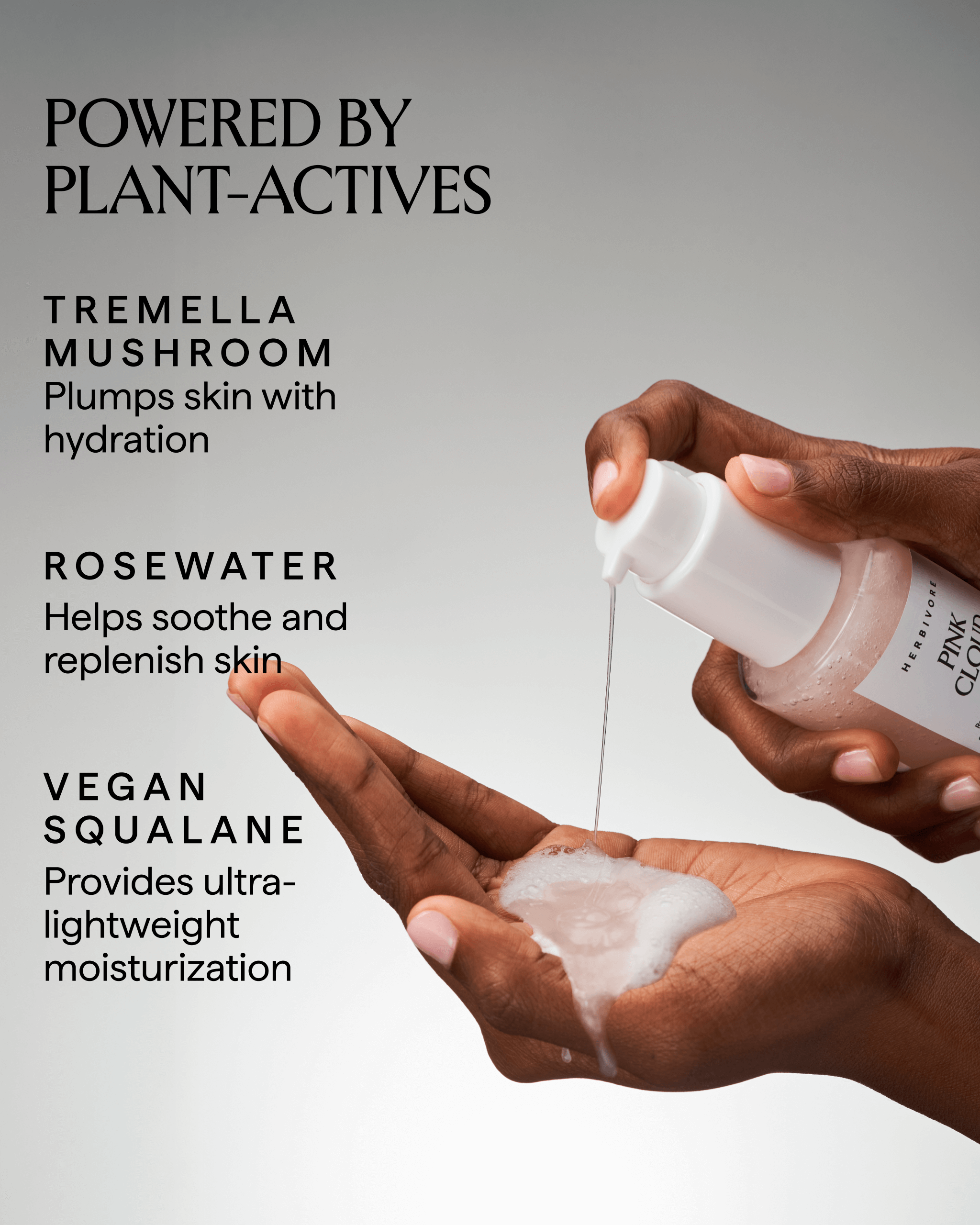 PINK CLOUD Rosewater + Tremella Jelly Facial Cleanser