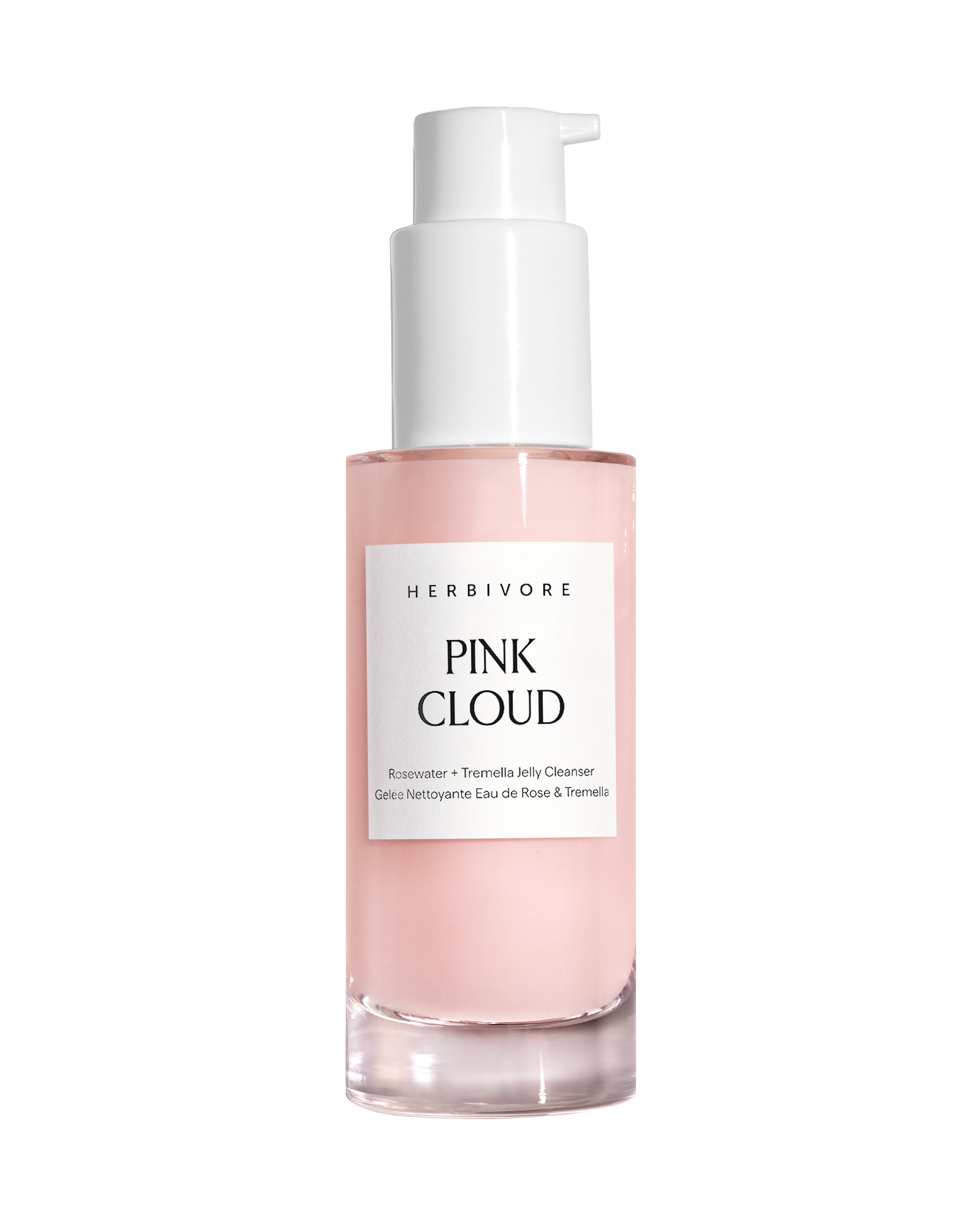 PINK CLOUD Rosewater + Tremella Jelly Facial Cleanser